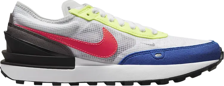 

Кроссовки Nike Waffle One GS 'White Bright Crimson', белый