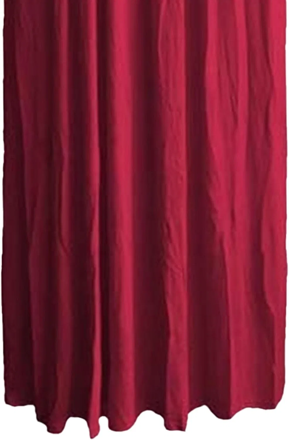 Женский летний свободный сарафан с карманами, Wine Red — фото 2