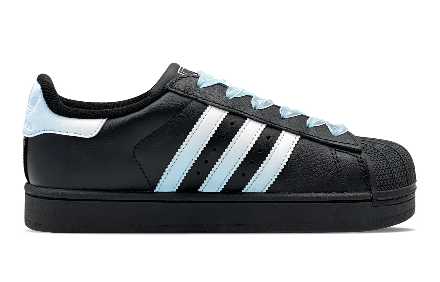 Детские кроссовки для скейтборда с принтом Low Top Light Blue Adidas Originals, Light Blue — фото 4