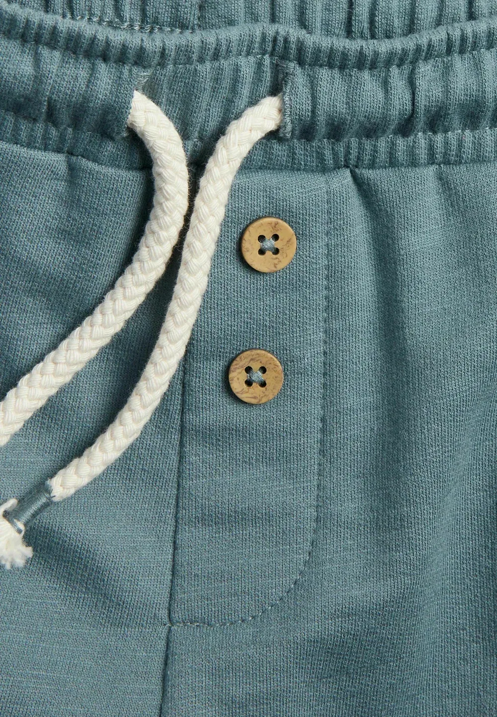 Шорты из фактурного трикотажа унисекс - спортивные штаны Newbie, Dark Turquoise — фото 3