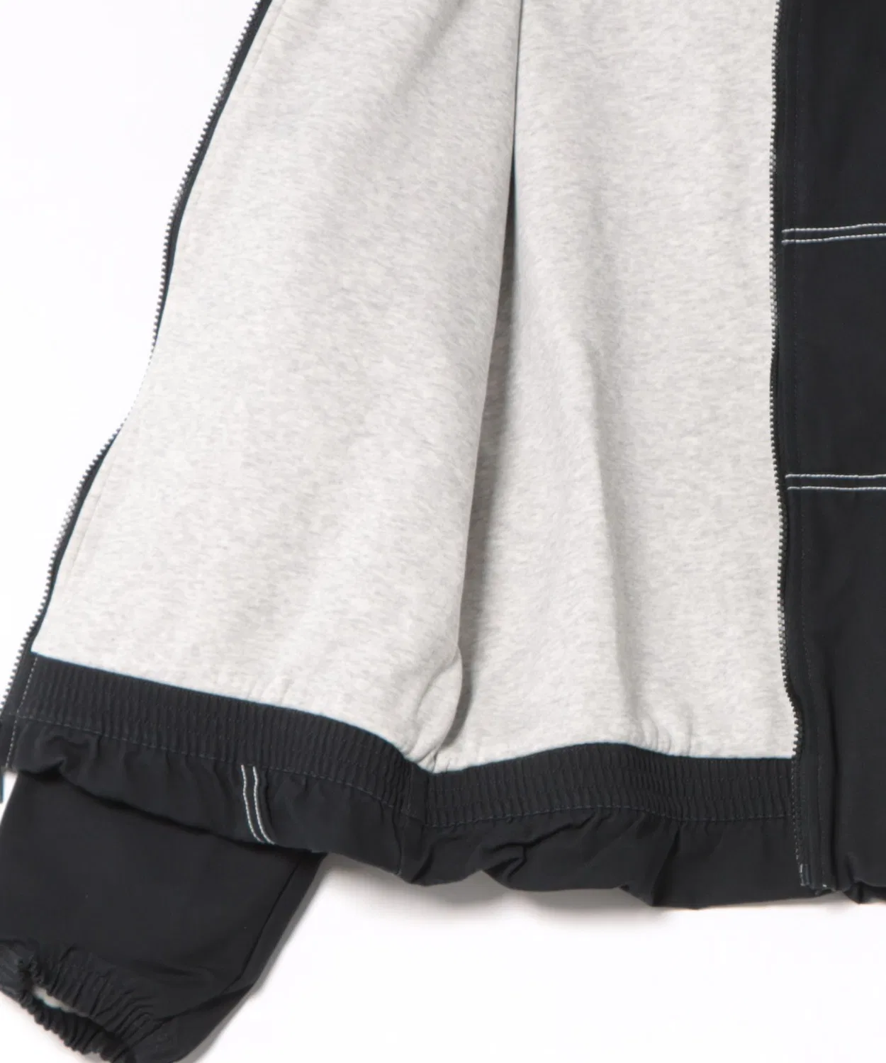 Женская куртка оверсайз с капюшоном и брендом NIKE, Black — фото 3