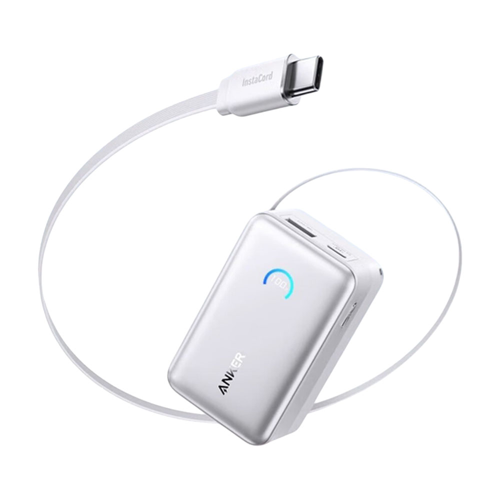 

Портативный аккумулятор внешний Anker S1 10000 45W, белый