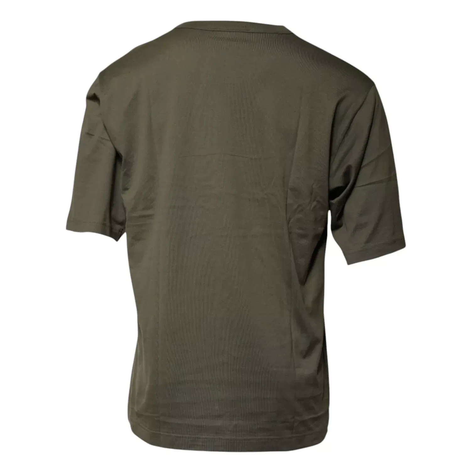 Мужская футболка с принтом логотипа Army Green DG Love Cotton Crew Neck Dolce & Gabbana, Dark Green — фото 3