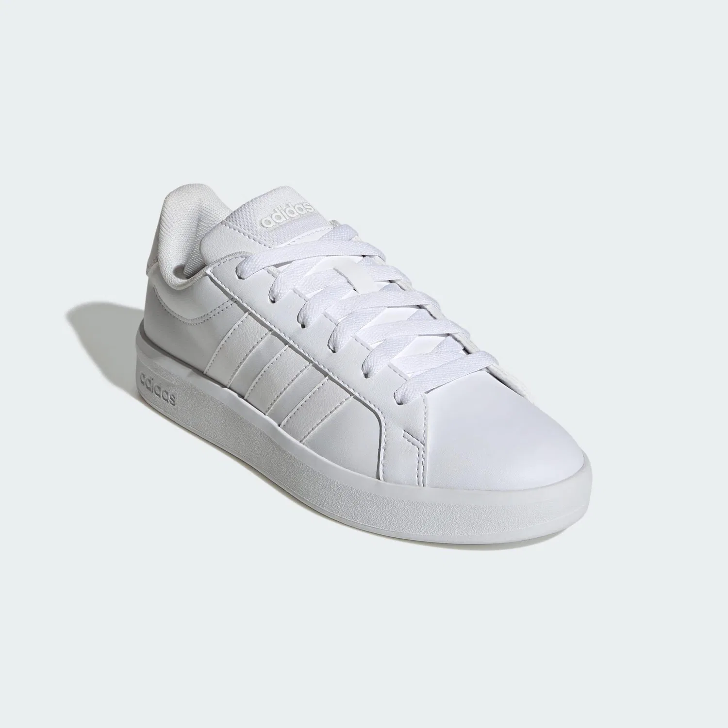 Детские кроссовки с закрытой пяткой Grand Court 3.0 Adidas, Weiss — фото 4