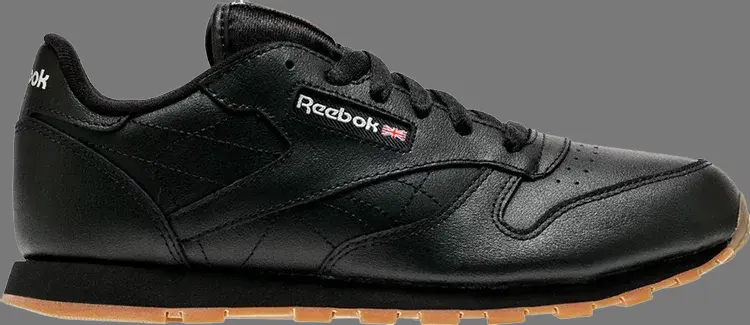 

Кроссовки Reebok Classic Leather J, черный, Черный;серый, Кроссовки Reebok Classic Leather J, черный
