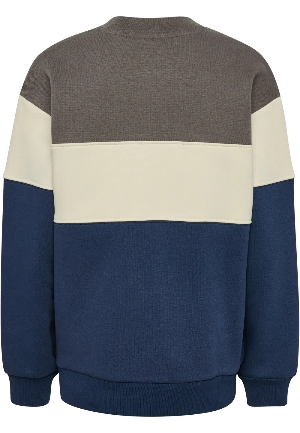 Hmljr свободная блочная толстовка с круглым вырезом унисекс Hummel, Dark Gull Gray — фото 2