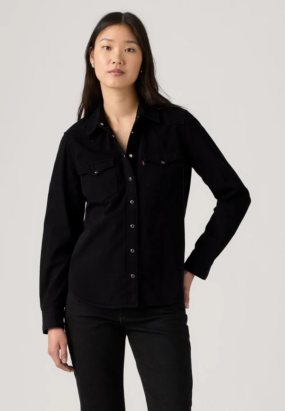 Классический вестерн - блузка на пуговицах Levi'S, Basic Night — фото 2