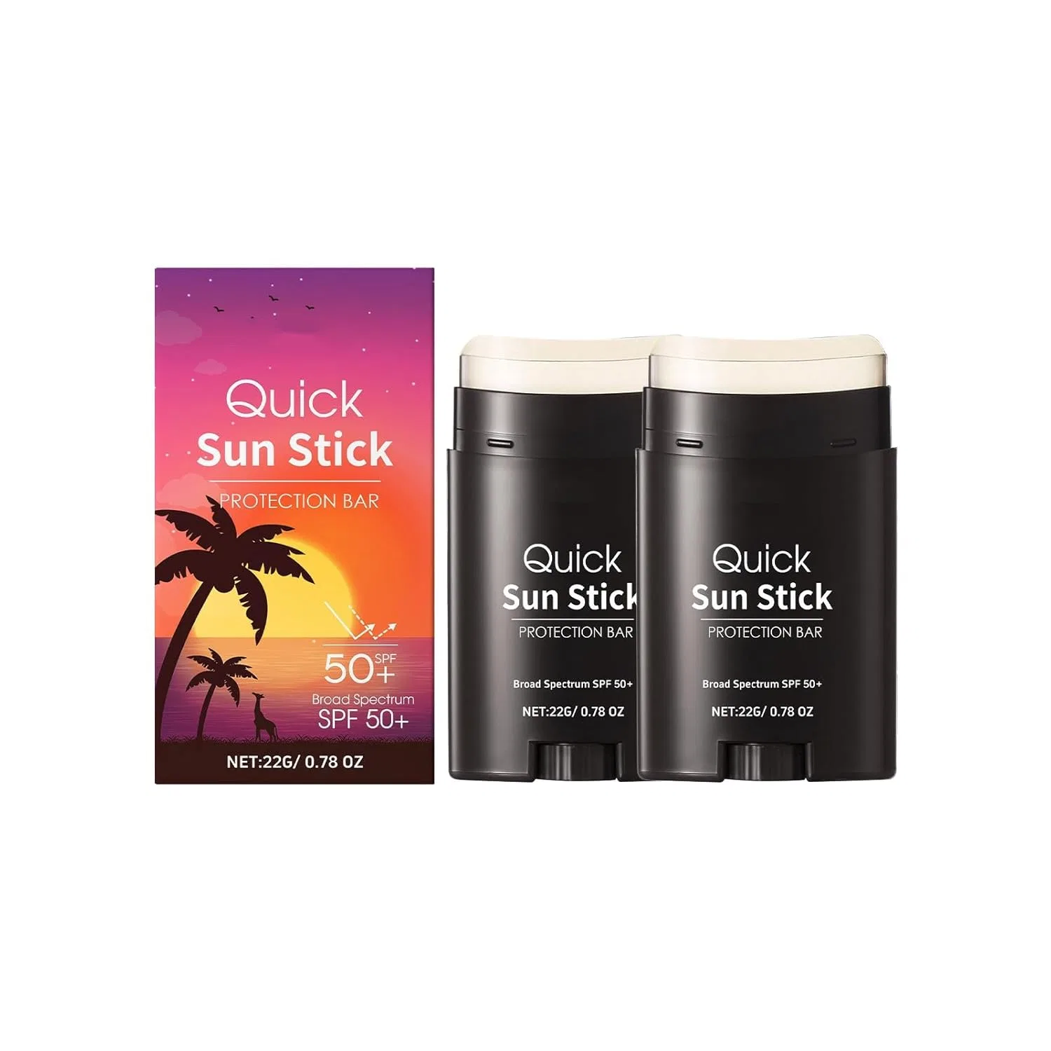 Солнцезащитный стик SPF 50 Rubu22a, 22 г