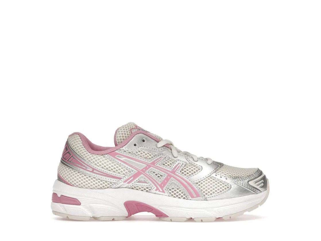 Детские кроссовки для бега с сетчатым верхом ASICS Gel-1130, Cream/Sweet Pink