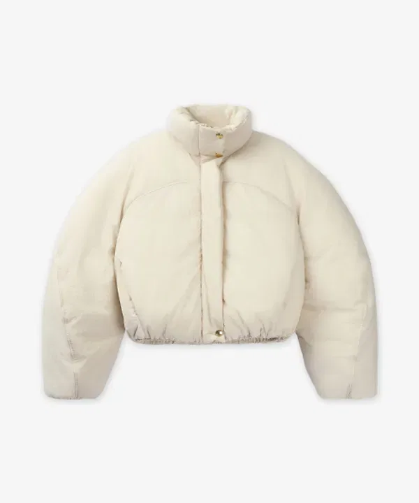 Куртка-пуховик укороченная Jacquemus, белый