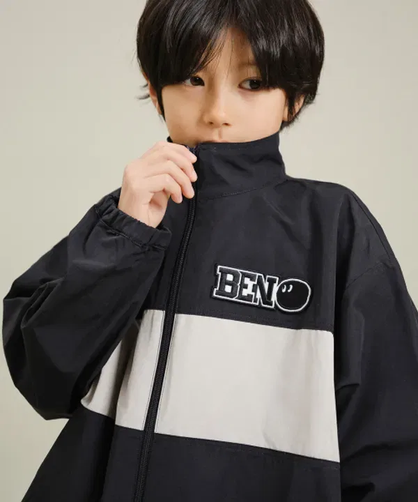Ветровка Logo Benmon, Windbreaker, темно-синий