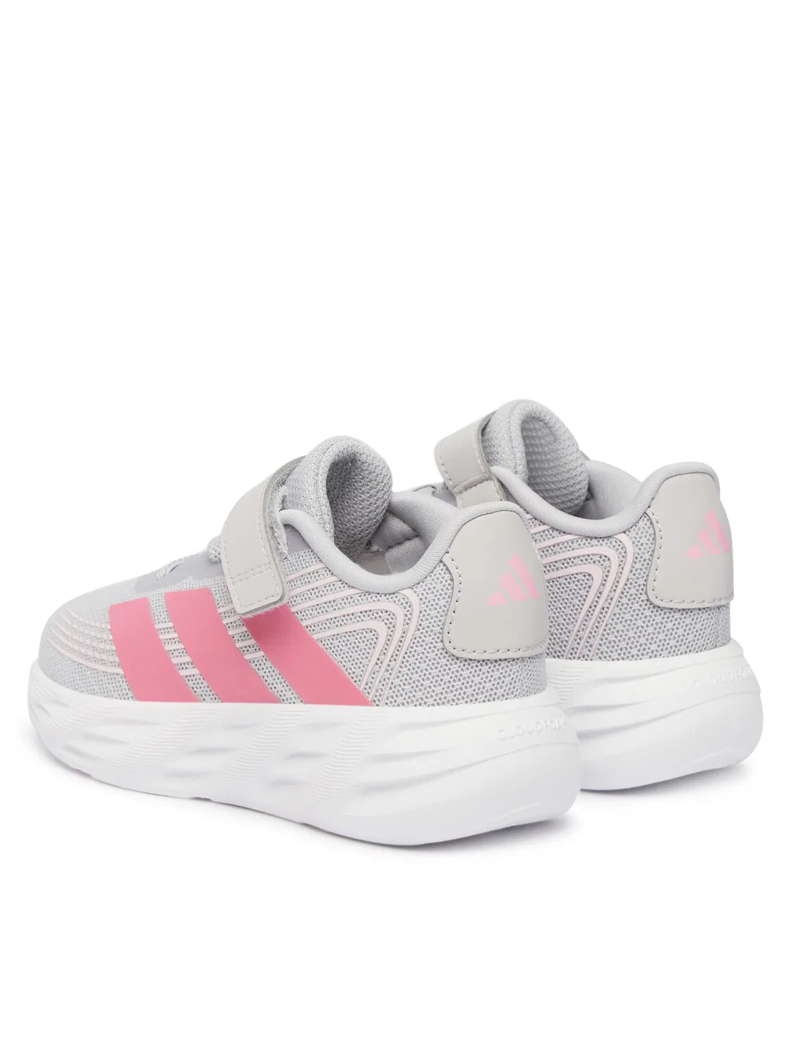 Кроссовки для девочки Galaxy Shoes Infant Adidas, серый — фото 3