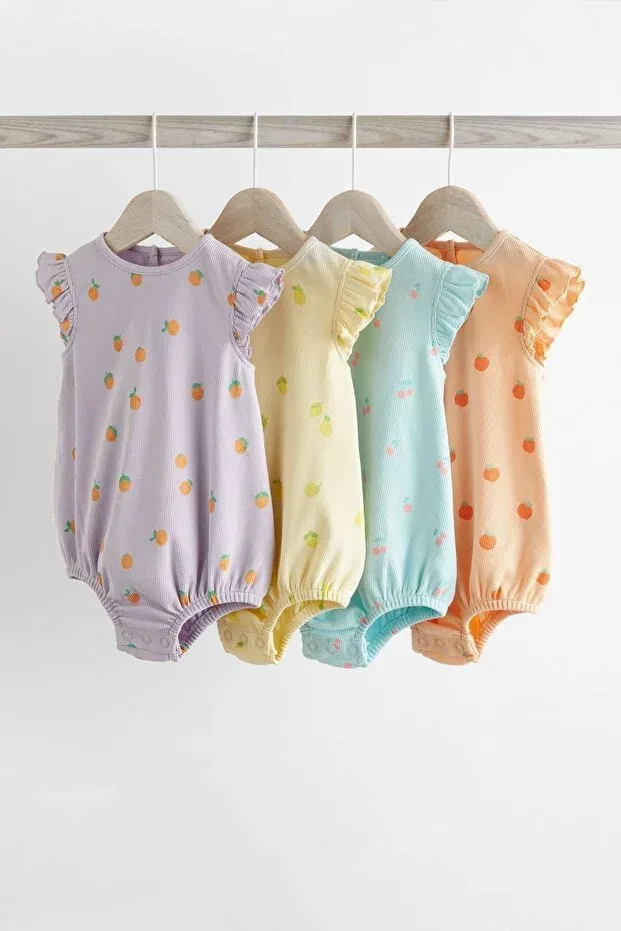 Детский комбинезон-боди с принтом Pastel Fruit Pattern Next Baby, Multicolor