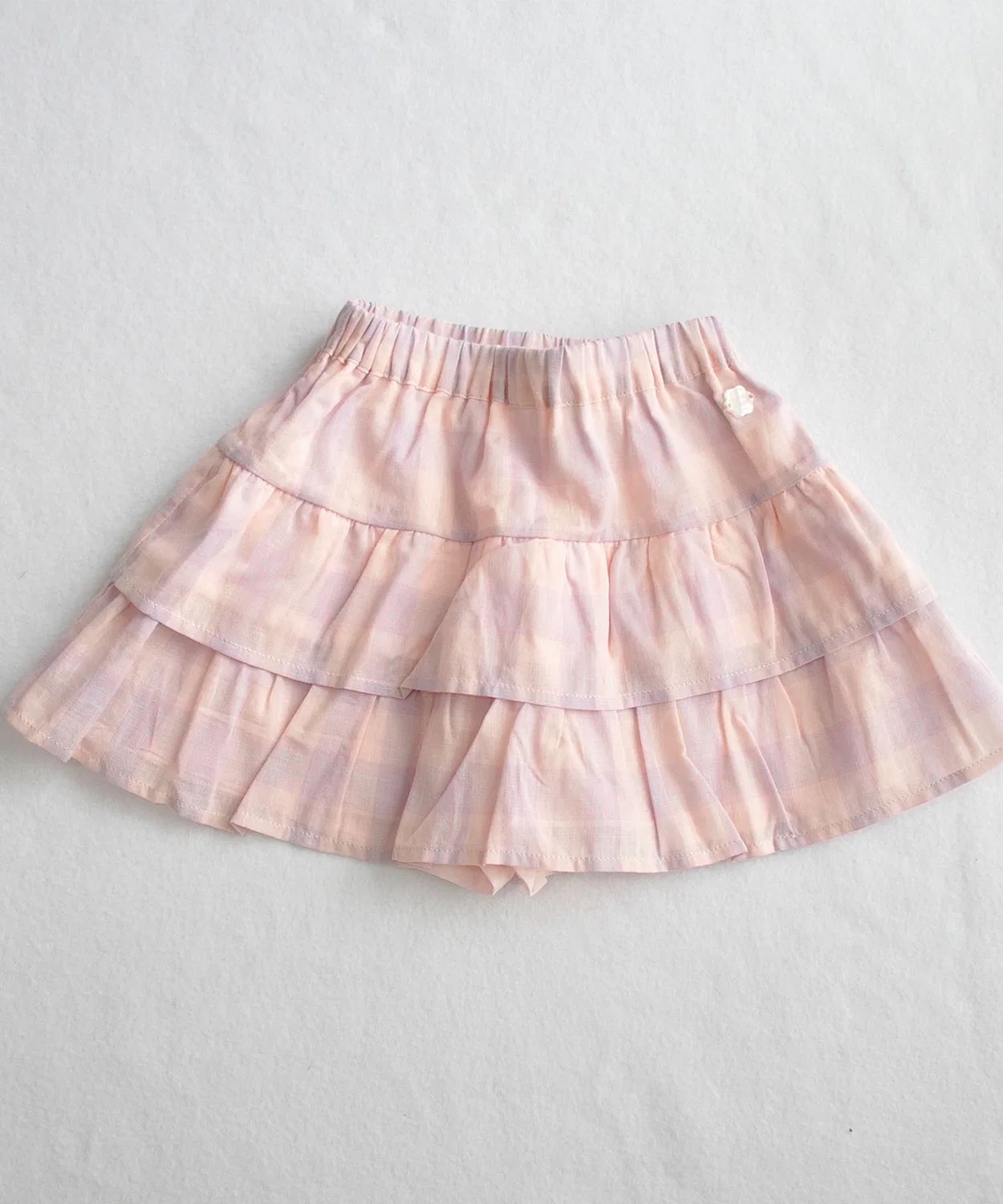 Coto cotte Детские шорты-юбка с рюшами Summer CK, Pink