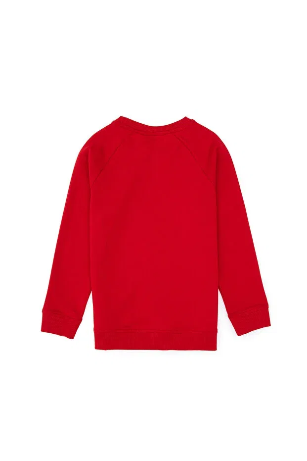 Детские свитшот для мальчиков хлопковый U.S. Polo Assn., Red — фото 2