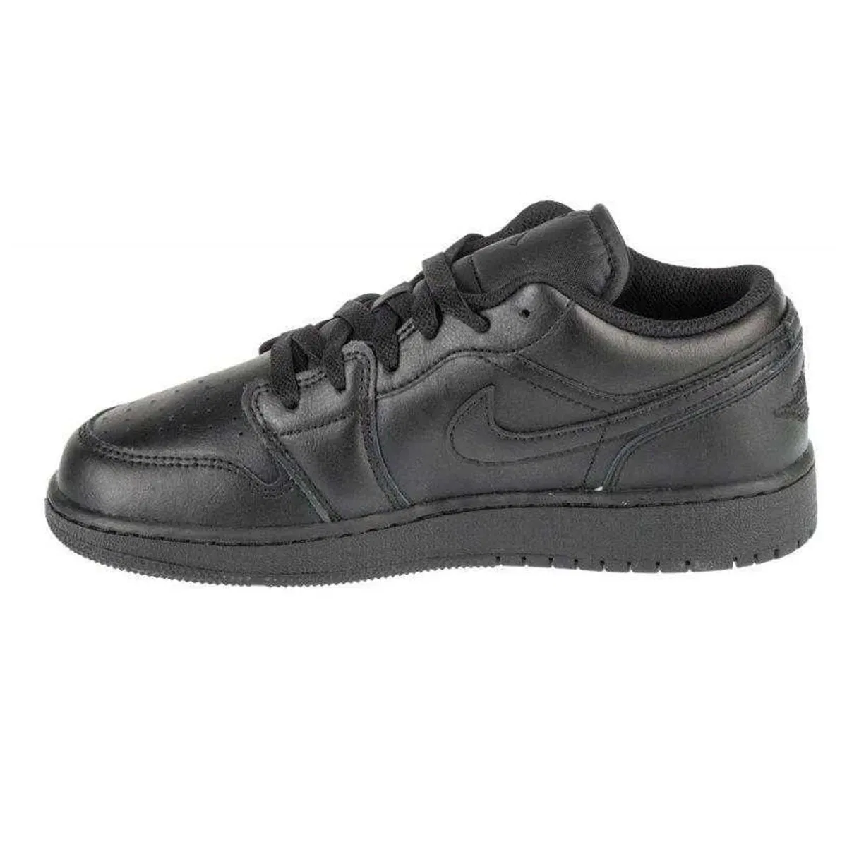 Кроссовки Nike Air Jordan 1 Leather Low, Black