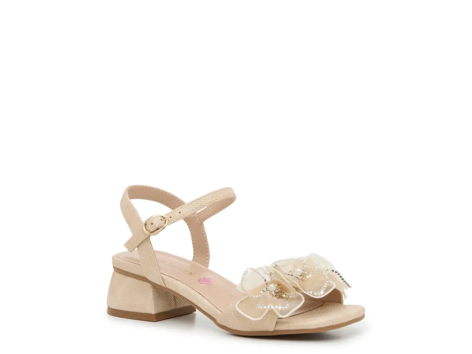 Босоножки с квадратным мысом Rosetta, Steve Madden, золотистый металлик