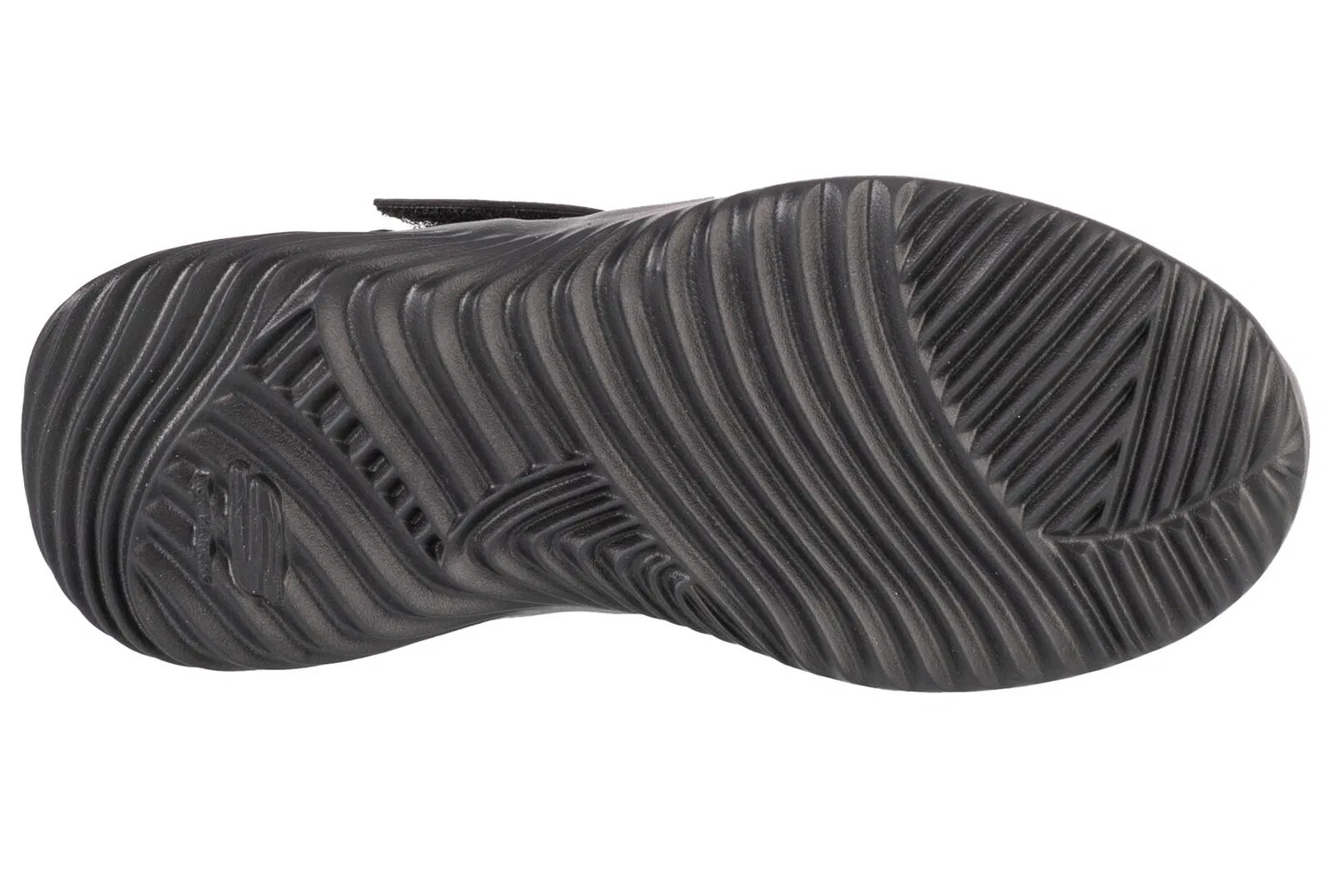 Детские кроссовки для мальчиков с технологией Memory Foam Bounder - Power Study Skechers, Schwarz — фото 4