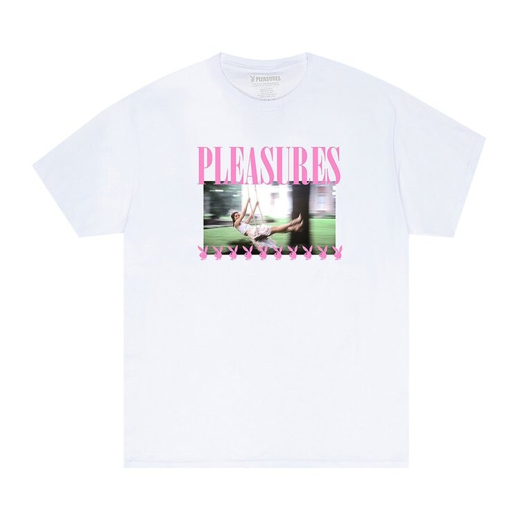 

Футболка Pleasures Swing T-Shirt 'White', белый