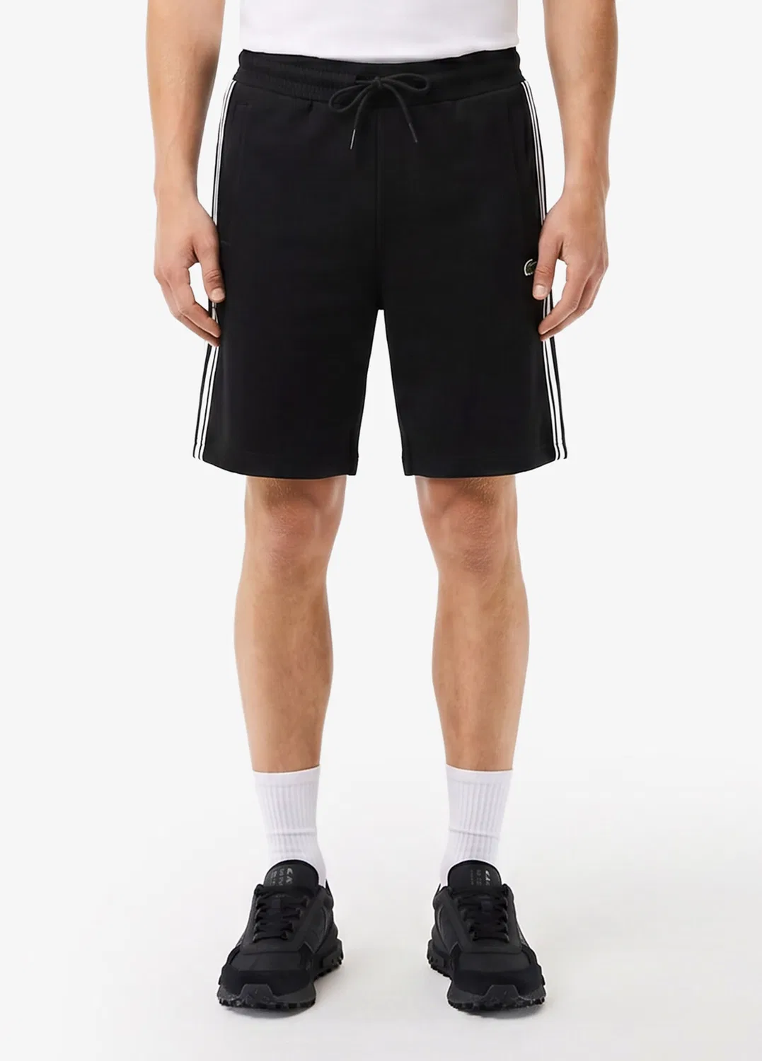 Бермуды Regular Fit Lacoste, black — фото 3