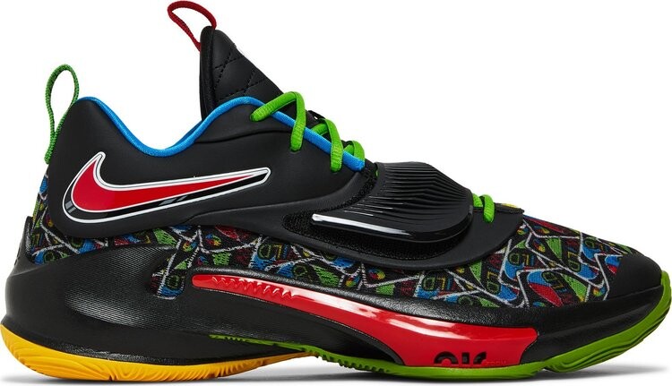 

Кроссовки Nike UNO x Zoom Freak 3 '50th Anniversary - Black', черный