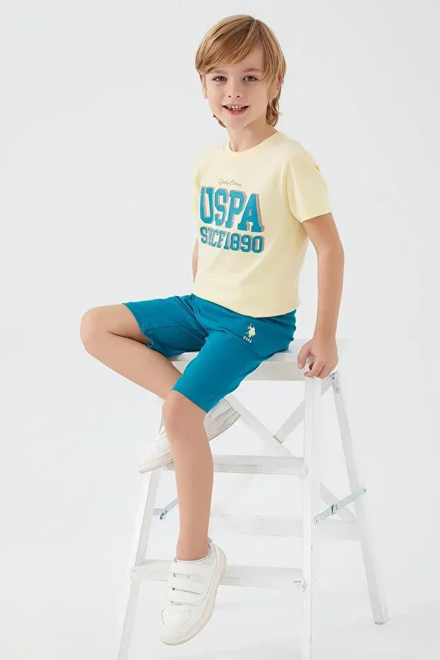 Детский комплект шорт для мальчиков U.S. Polo Assn., Lemon Flower
