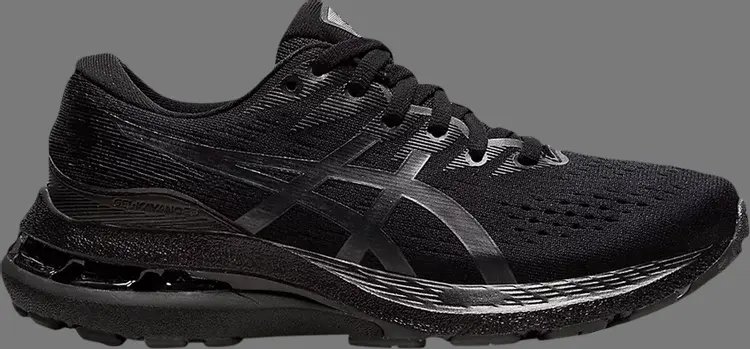 Кроссовки gel kayano 28 gs 'black' Asics, черный
