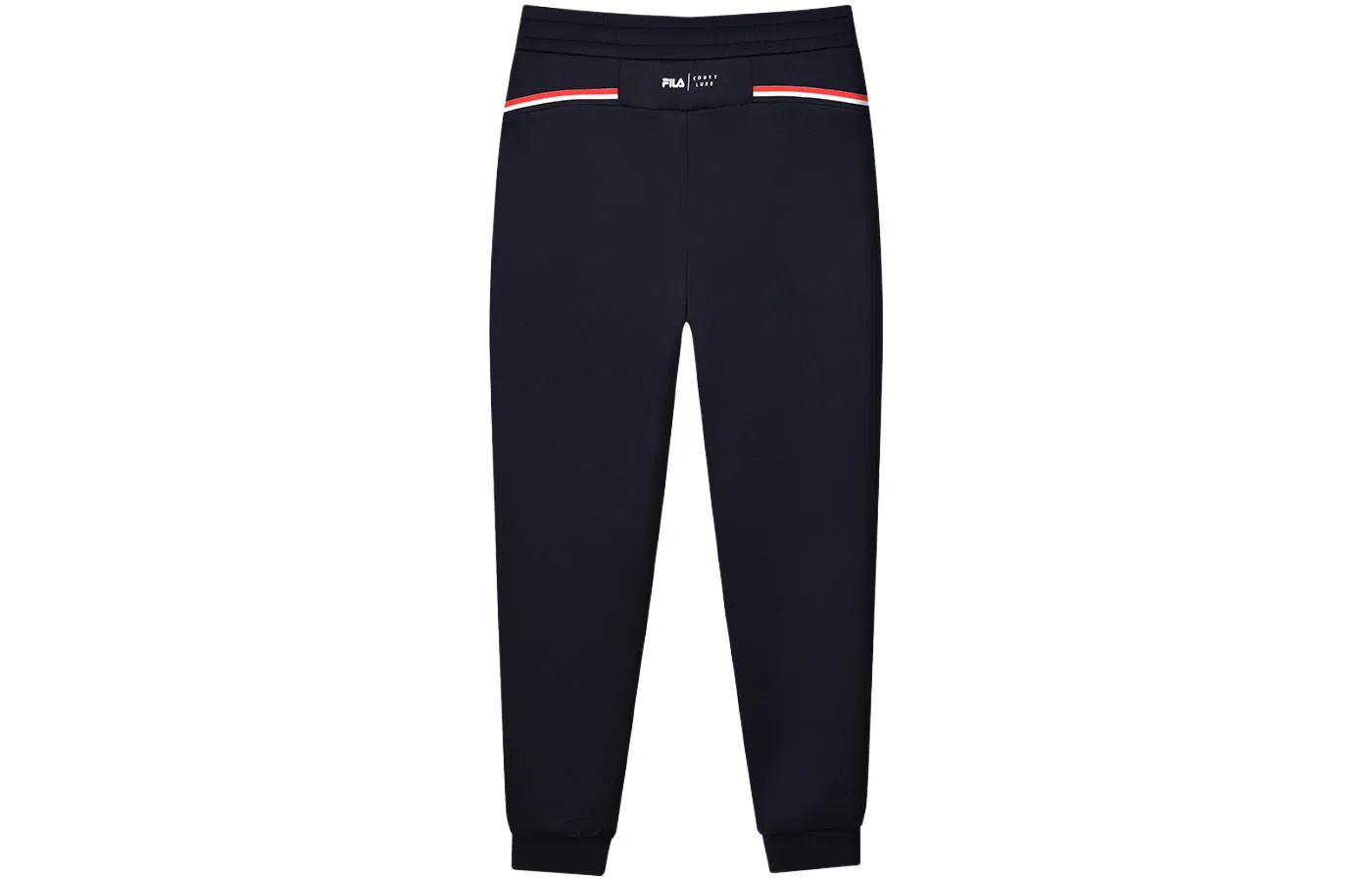 Детские спортивные штаны из трикотажа Knitted Sweatpants FILA KIDS, Black — фото 3