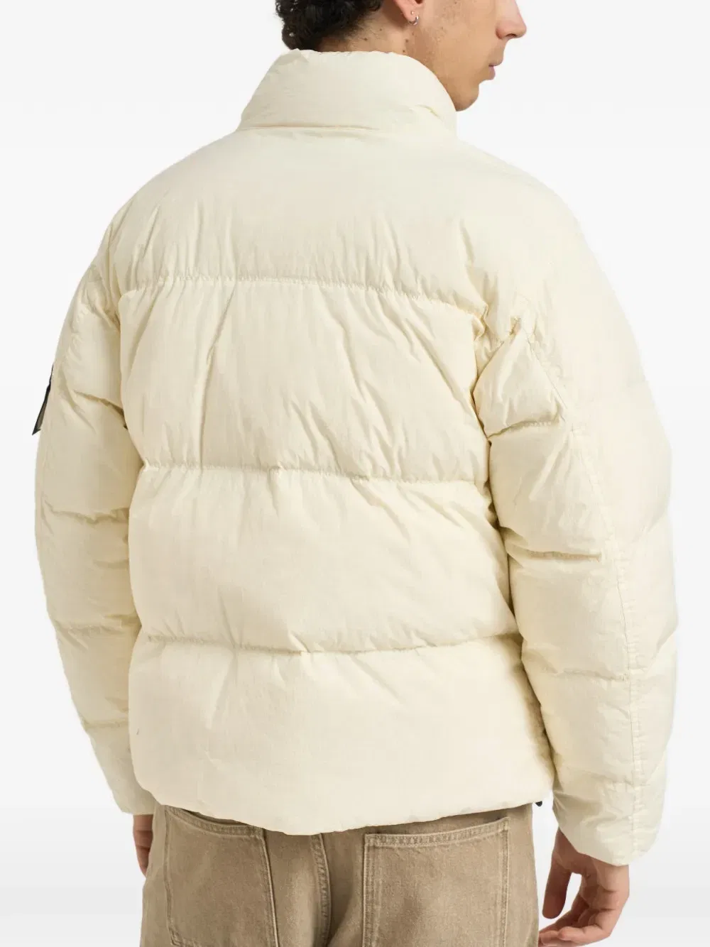 Пальто STONE ISLAND, бежевый — фото 3
