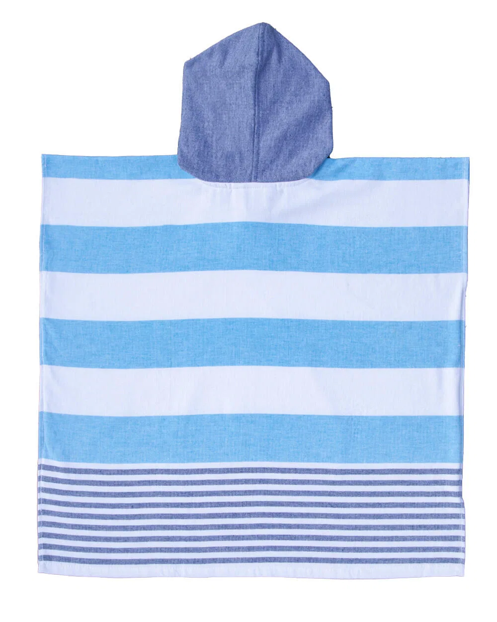 Детский пончо для пляжа с капюшоном STREIFEN-SURFPONCHO Sun & Surf, Baltikblau — фото 2