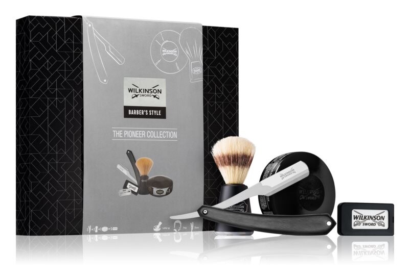 

Бритвенный набор (мужской) Wilkinson Sword Barbers Style Pioneer Collection
