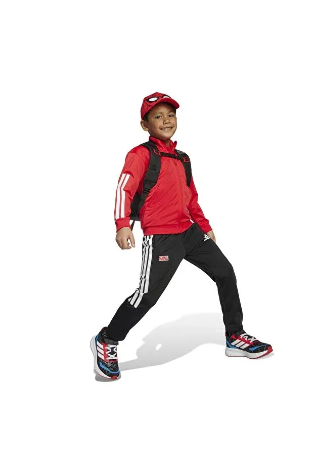 Детский спортивный комплект для девочек с длинным рукавом Adidas, Red — фото 2