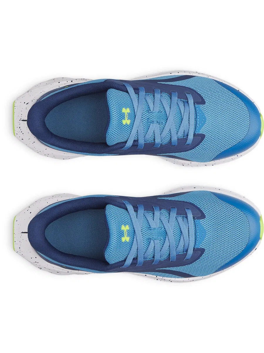 Спортивные кроссовки UNDER ARMOUR 'BGS Ascend' синего и темно-синего цвета — фото 4