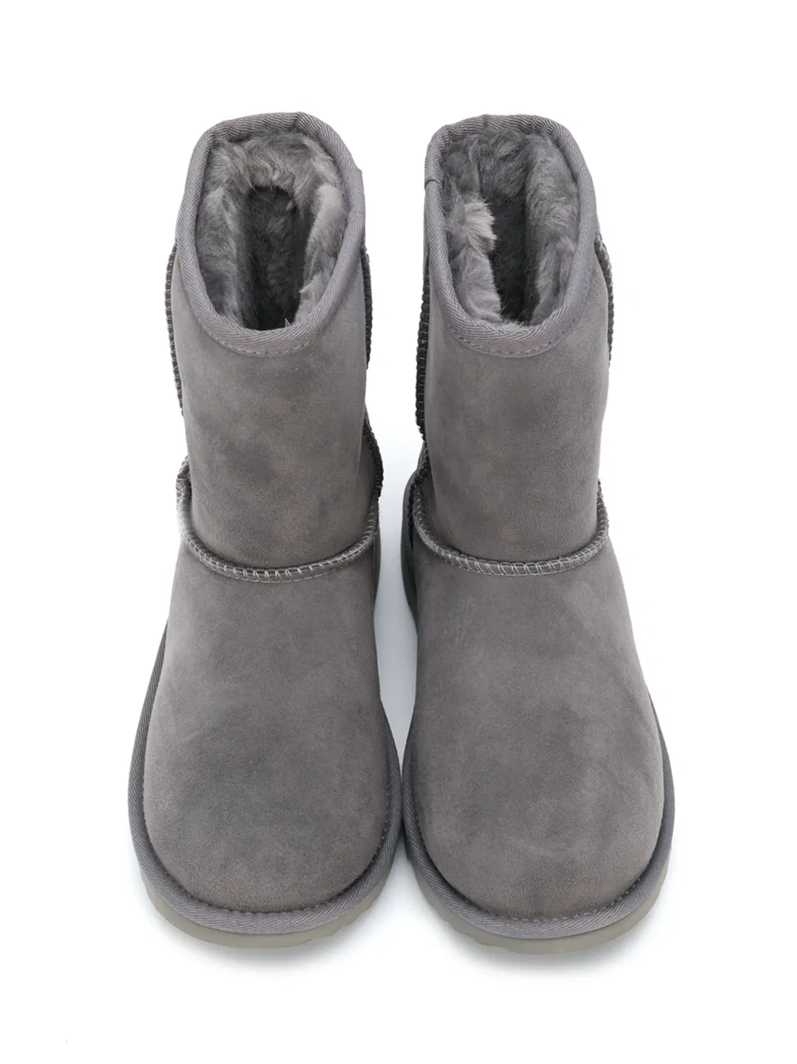 Ботинки TEEN из замши UGG, серый — фото 3