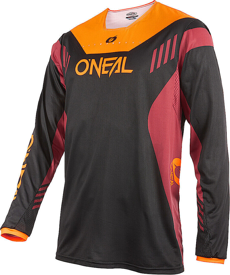 

Джерси Oneal Element FR Hybrid V.22 велосипедный, черный/желто-красный