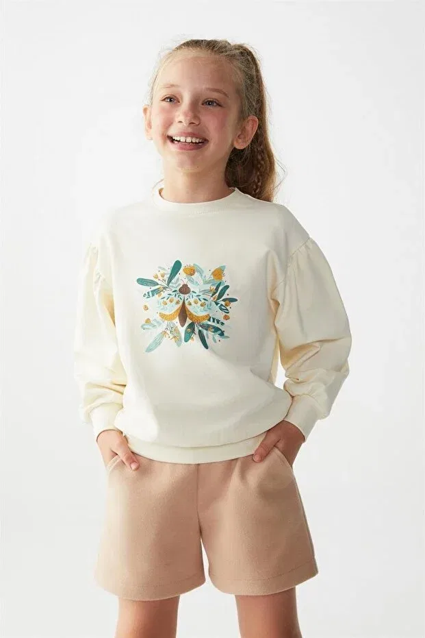 Детские шорты для девочек свободного кроя Nk Kids, Camel