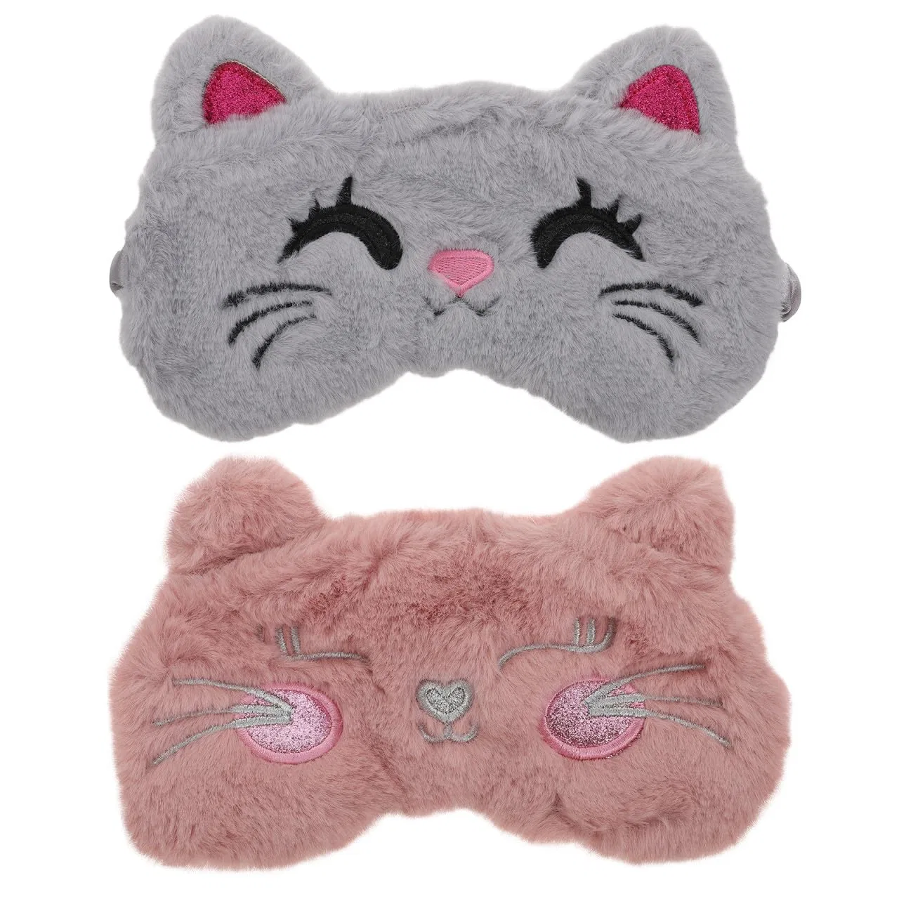 Маска для сна Plush, 2 шт, Healvian, Assorted Color B