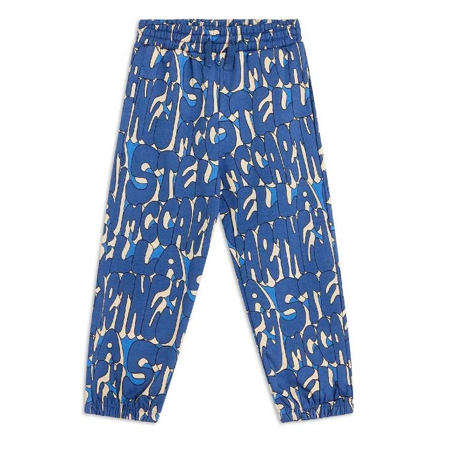 Спортивные штаны с принтом Boys Logo Printed Sweatpants Stella McCartney, Multi-Color