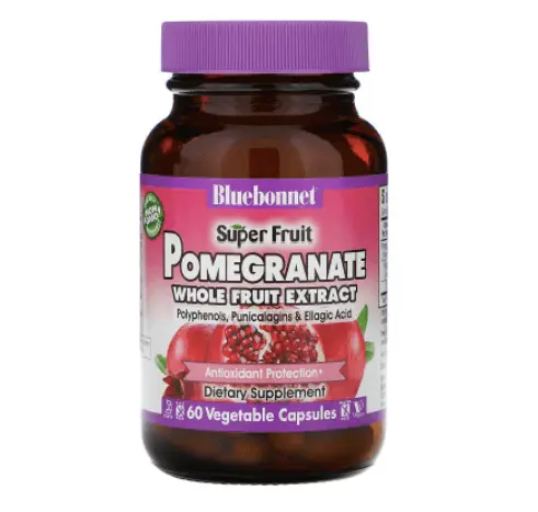 

Экстракт плодов граната Super Fruit 60 капсул Bluebonnet Nutrition