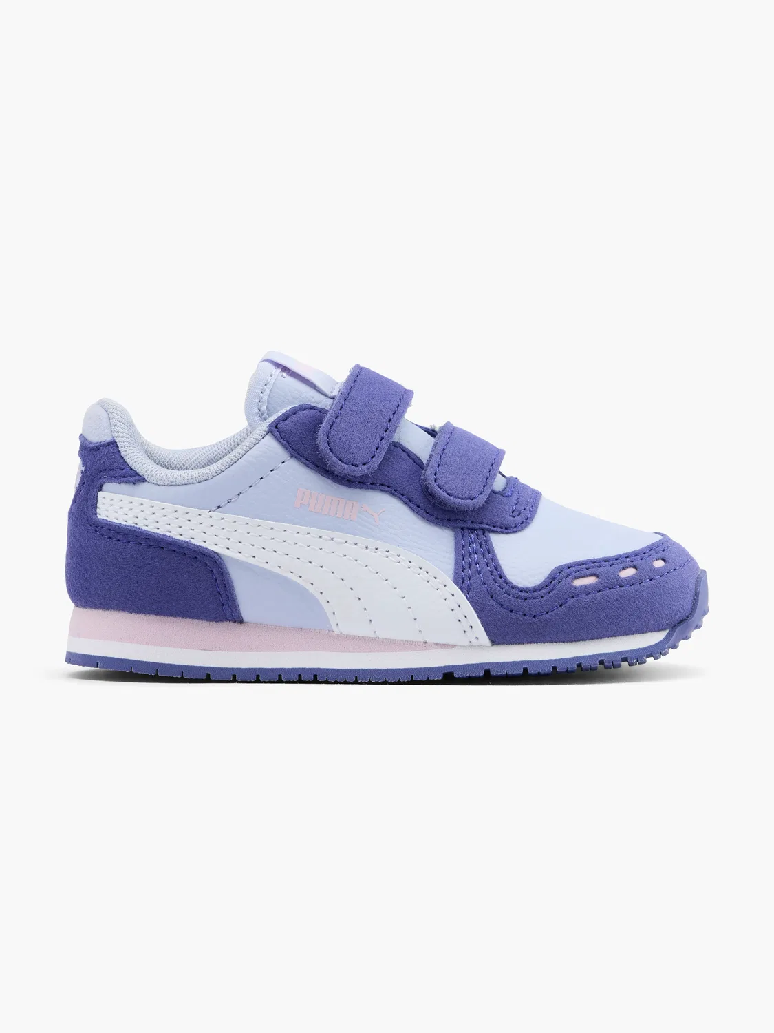 Детские кеды на липучках PUMA Cabana Racer SL 20 V INF, синий