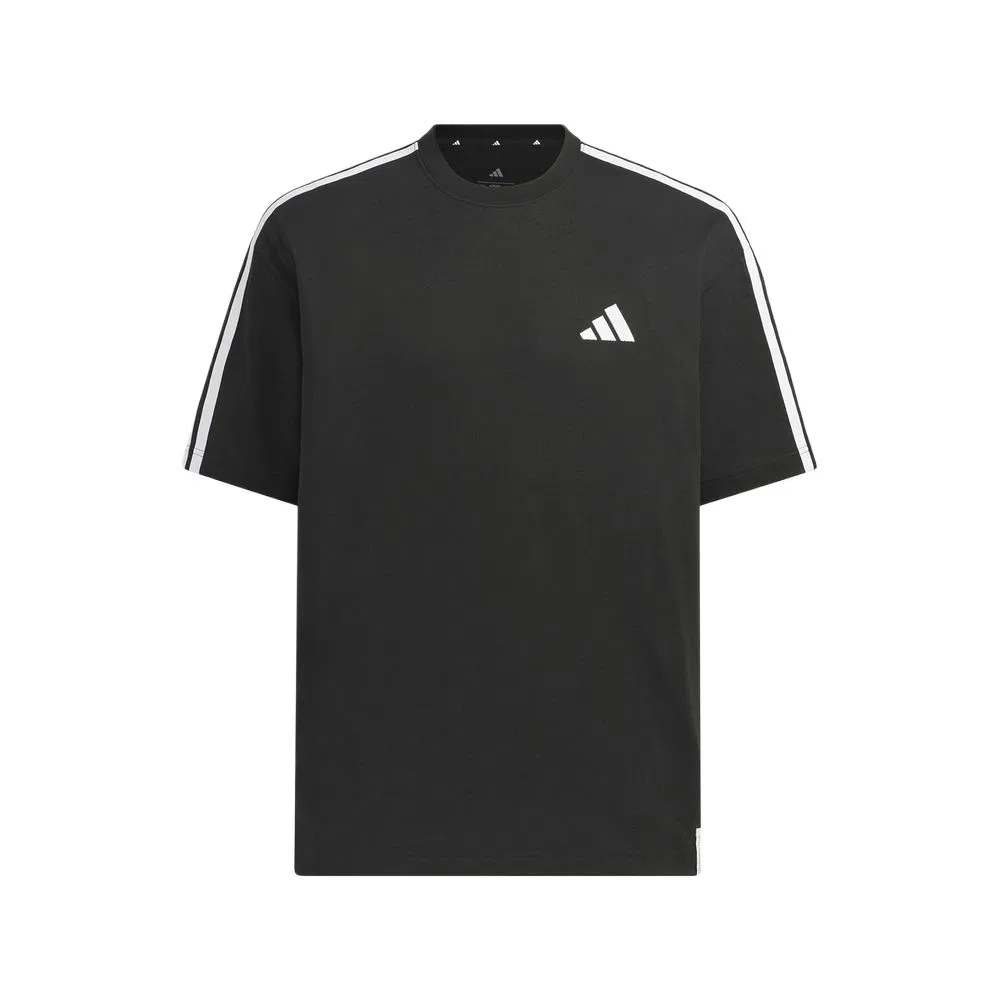 Футболка с круглым вырезом ESSENTIALS, Adidas, Black