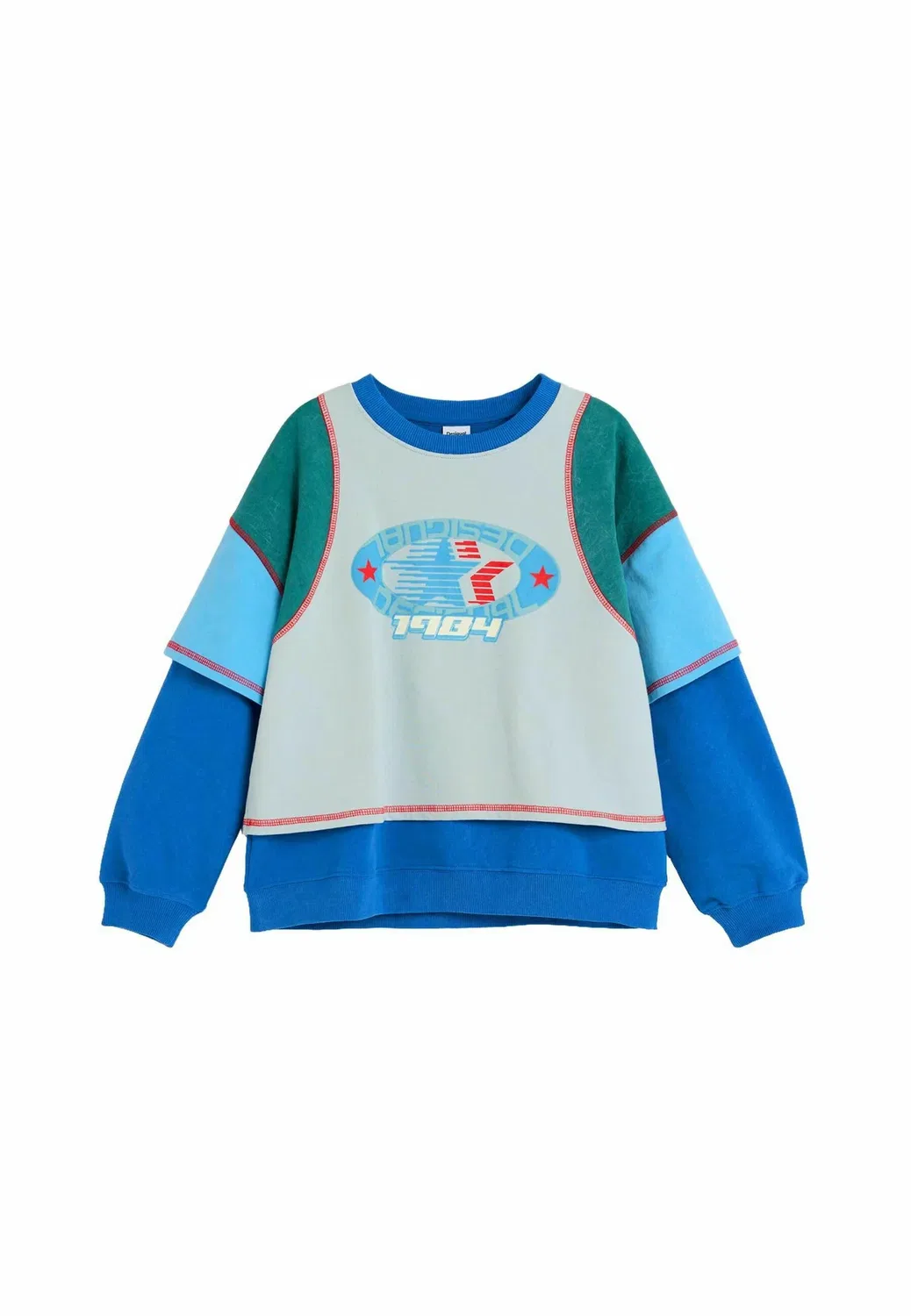 Толстовка Desigual, Blue — фото 3