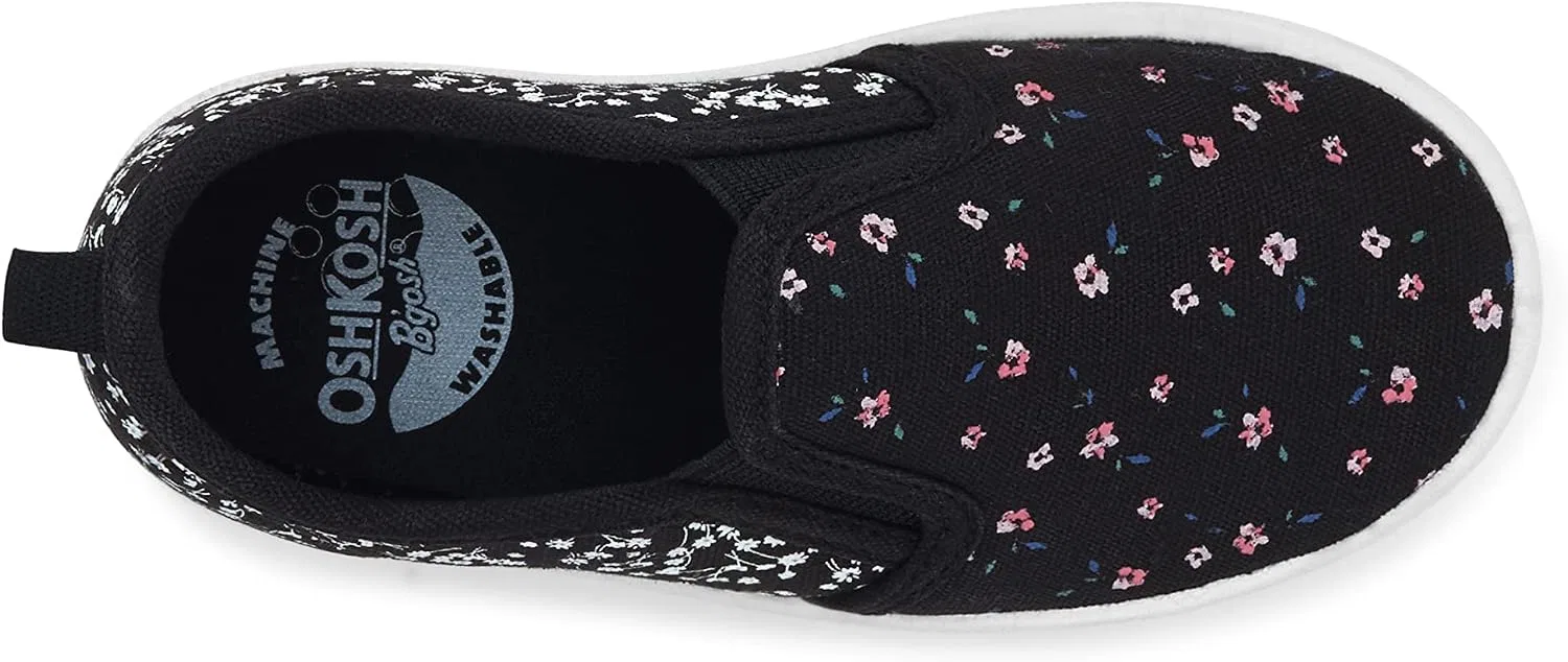 Детские кроссовки для девочек Maeve OSHKOSH B'GOSH, Black/Print — фото 4