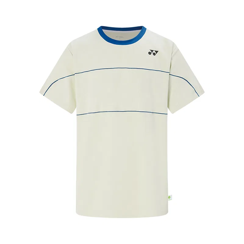 Детская футболка с круглым вырезом YONEX, Ivory White — фото 3