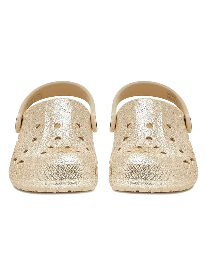 Шлепанцы Baya Crocs, золотой — фото 4