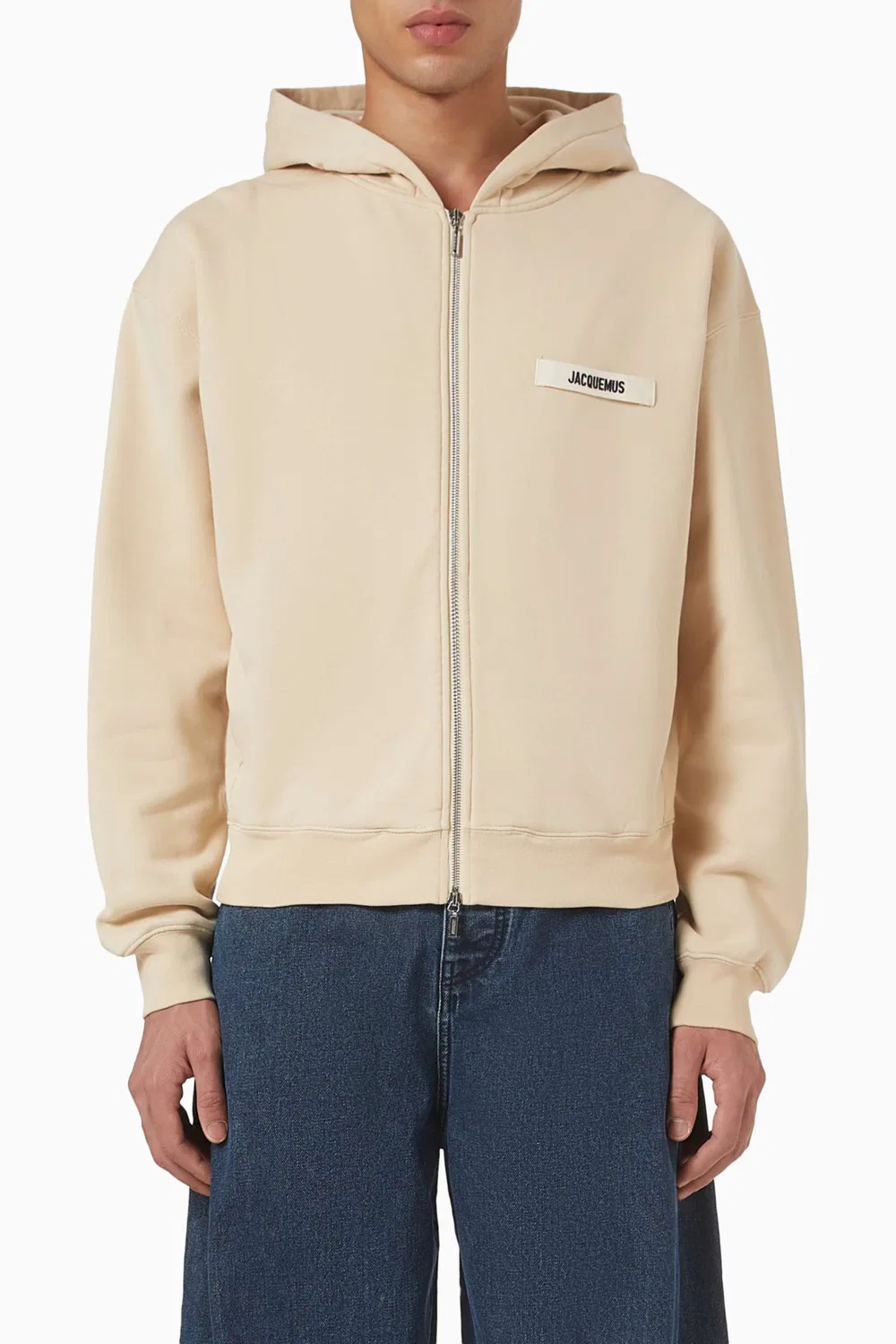 Худи на молнии с логотипом из органического хлопка Jacquemus