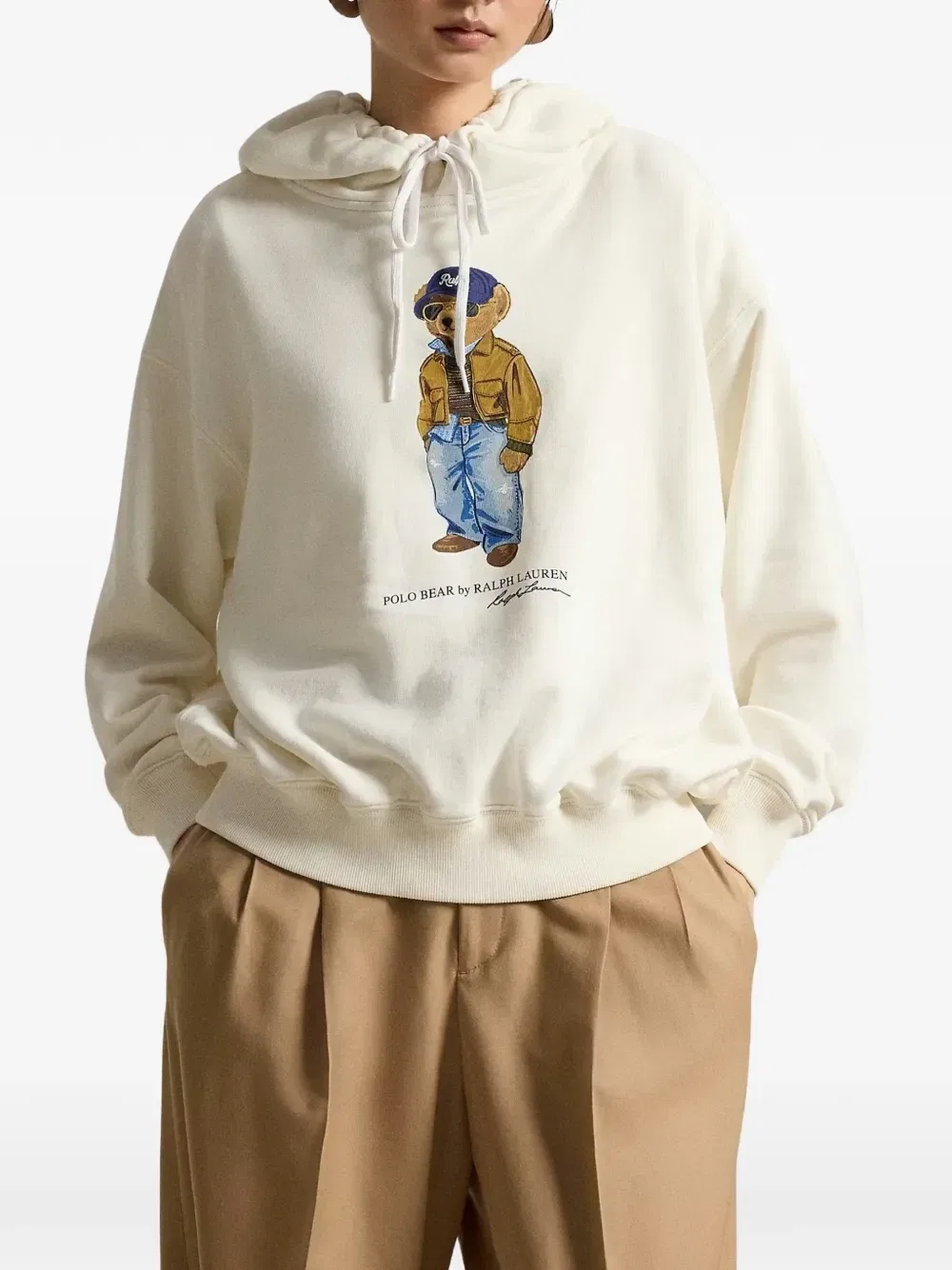 Свитер БЕЛЫЙ POLO RALPH LAUREN, бежевый — фото 2
