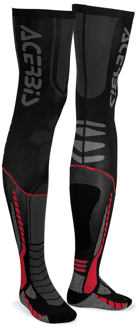 

Носки Acerbis X-Leg Pro, черный/красный