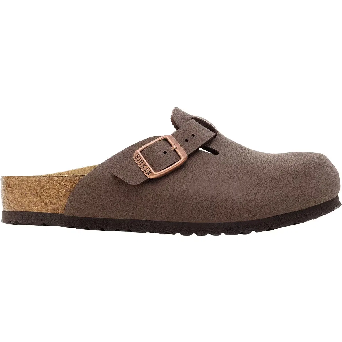 Детские сабо с контурной стелькой Boston Birkenstock, Mocha Birkibuc