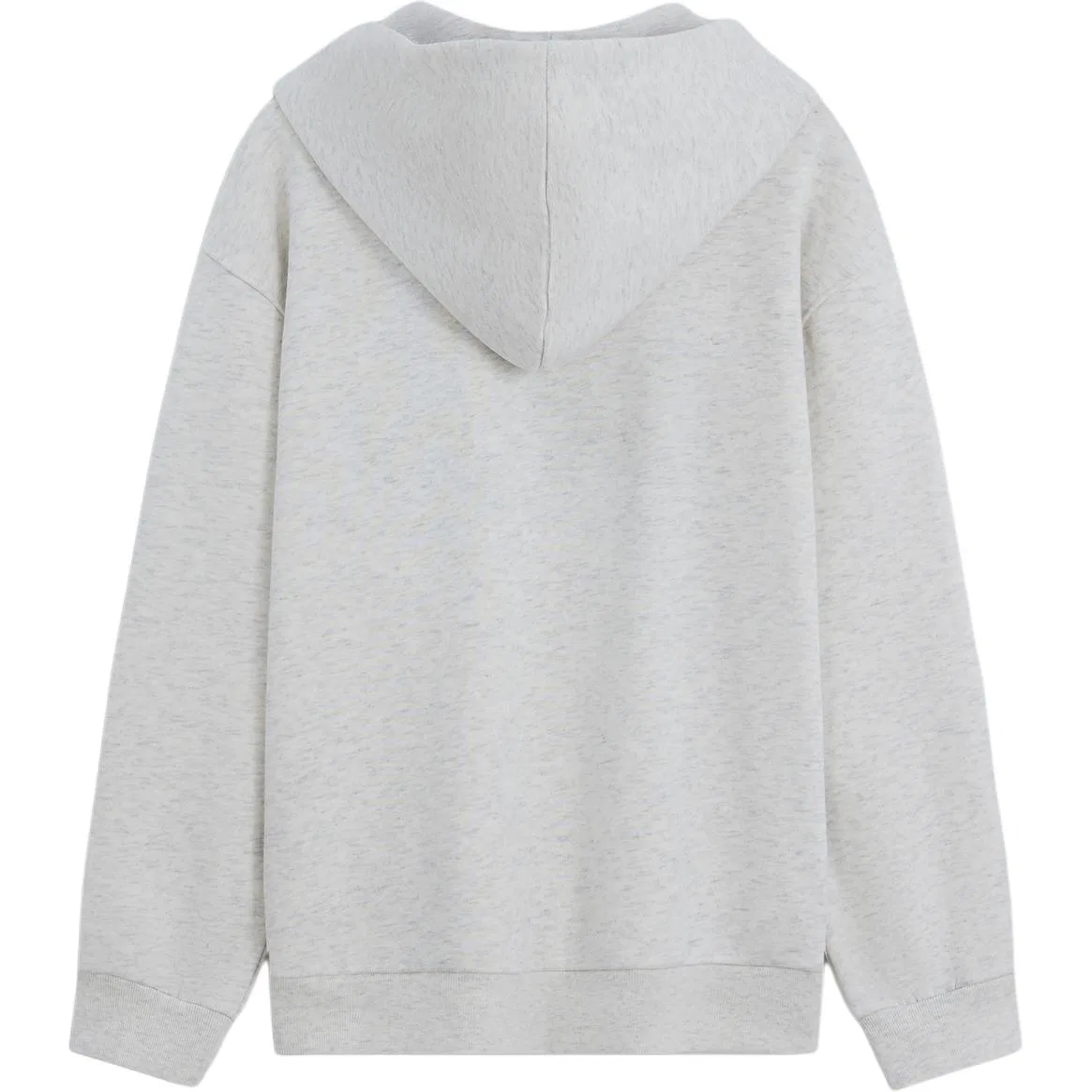 Детский свитшот с длинным рукавом Light Gray White GAP — фото 3